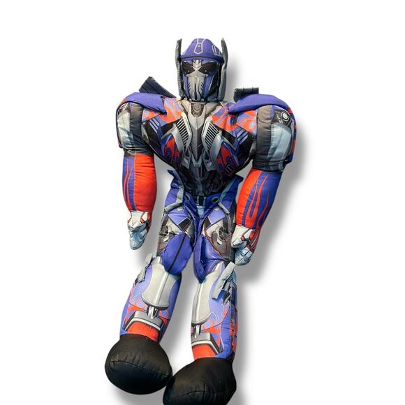 Transformers Optimus Prime Plush Doll Figure Hasbro 2014 Paramount Decor 23" - Picture 3 of 11